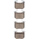 Purchase Top-Quality DYNAMIC FRICTION COMPANY - 4000-2144-00 - Rear Hybrid Pads pa2