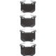 Purchase Top-Quality DYNAMIC FRICTION COMPANY - 4000-2144-00 - Rear Hybrid Pads pa3