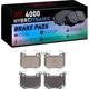 Purchase Top-Quality DYNAMIC FRICTION COMPANY - 4000-2144-00 - Rear Hybrid Pads pa5
