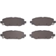Purchase Top-Quality DYNAMIC FRICTION COMPANY - 4000-2186-00 - Rear Hybrid Pads pa2