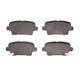 Purchase Top-Quality DYNAMIC FRICTION COMPANY - 4000-2189-00 - Rear Hybrid Pads pa2
