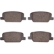 Purchase Top-Quality DYNAMIC FRICTION COMPANY - 4000-2199-00 - Rear Hybrid Pads pa1