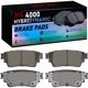 Purchase Top-Quality DYNAMIC FRICTION COMPANY - 4000-2200-00 - Rear Hybrid Pads pa4