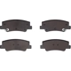 Purchase Top-Quality DYNAMIC FRICTION COMPANY - 4000-2299-00 - Rear Hybrid Pads pa1