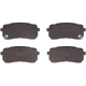 Purchase Top-Quality DYNAMIC FRICTION COMPANY - 4000-2309-00 - Rear Hybrid Pads pa1