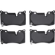 Purchase Top-Quality DYNAMIC FRICTION COMPANY - 4000-2369-00 - Rear Hybrid Pads pa2