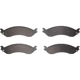 Purchase Top-Quality DYNAMIC FRICTION COMPANY - 4000-2406-00 - Rear Hybrid Pads pa1