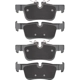Purchase Top-Quality Rear Hybrid Pads by DYNAMIC FRICTION COMPANY - 4000-2486-00 pa1