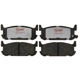 Purchase Top-Quality RAYBESTOS Element 3 - EHT1002 - Rear Hybrid Pads pa1