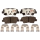 Purchase Top-Quality RAYBESTOS Element 3 - EHT1445H - Rear Hybrid Pads pa17