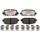 Purchase Top-Quality RAYBESTOS - EHT2081H - Rear Disc Brake Pads pa1