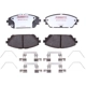 Purchase Top-Quality RAYBESTOS - EHT2231H - Rear Disc Brake Pad Set pa1