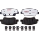 Purchase Top-Quality RAYBESTOS - EHT2394H - Rear Hybrid Pads pa1