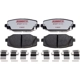 Purchase Top-Quality RAYBESTOS - EHT2411H - Rear Disc Brake Pad Set pa1