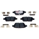 Purchase Top-Quality RAYBESTOS Element 3 - EHT1161H - Rear Hybrid Pads pa8