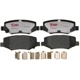 Purchase Top-Quality RAYBESTOS Element 3 - EHT1274H - Rear Hybrid Pads pa10