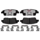 Purchase Top-Quality RAYBESTOS Element 3 - EHT1551H - Rear Hybrid Pads pa12