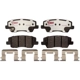 Purchase Top-Quality Rear Hybrid Pads - RAYBESTOS Element 3 - EHT1659H pa9