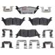 Purchase Top-Quality RAYBESTOS Element 3 - EHT1790H - Rear Hybrid Pads pa13