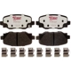 Purchase Top-Quality RAYBESTOS Element 3 - EHT1809H - Rear Hybrid Pads pa10