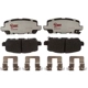 Purchase Top-Quality RAYBESTOS Element 3 - EHT1841H - Rear Hybrid Pads pa6