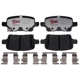 Purchase Top-Quality RAYBESTOS Element 3 - EHT1857H - Rear Hybrid Pads pa10