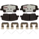Purchase Top-Quality RAYBESTOS Element 3 - EHT1916H - Rear Hybrid Pads pa11