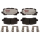 Purchase Top-Quality RAYBESTOS Element 3 - EHT1954H - Rear Hybrid Pads pa7