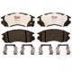 Purchase Top-Quality Rear Hybrid Pads - RAYBESTOS Element 3 - EHT484H pa1