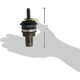 Purchase Top-Quality Rear Inner Tie Rod End by MOOG - ES800560 pa12