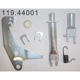 Purchase Top-Quality Rear Left Adjusting Kit by CENTRIC PARTS - 119.44001 pa1