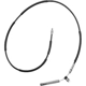 Purchase Top-Quality ACDELCO - 18P2759 - Steel Rear Driver Side Parking Brake Cable pa1