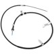 Purchase Top-Quality Rear Left Brake Cable by ACDELCO - 25830088 pa1