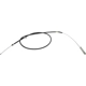 Purchase Top-Quality DORMAN/FIRST STOP - C660127 - Rear Left Brake Cable pa1