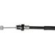 Purchase Top-Quality DORMAN/FIRST STOP - C660871 - Rear Left Brake Cable pa2