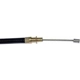 Purchase Top-Quality Rear Left Brake Cable by DORMAN/FIRST STOP - C660003 pa2