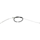 Purchase Top-Quality Rear Left Brake Cable by DORMAN/FIRST STOP - C660063 pa3