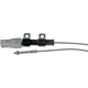 Purchase Top-Quality Rear Left Brake Cable by DORMAN/FIRST STOP - C660123 pa3