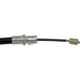 Purchase Top-Quality Rear Left Brake Cable by DORMAN/FIRST STOP - C660297 pa2