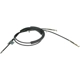 Purchase Top-Quality Rear Left Brake Cable by DORMAN/FIRST STOP - C660460 pa4