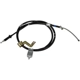 Purchase Top-Quality Rear Left Brake Cable by DORMAN/FIRST STOP - C660538 pa5
