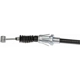 Purchase Top-Quality Rear Left Brake Cable by DORMAN/FIRST STOP - C661191 pa7