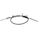 Purchase Top-Quality Rear Left Brake Cable by DORMAN/FIRST STOP - C661196 pa1