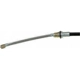Purchase Top-Quality Rear Left Brake Cable by DORMAN/FIRST STOP - C93343 pa1