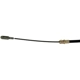 Purchase Top-Quality Rear Left Brake Cable by DORMAN/FIRST STOP - C93858 pa1