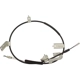 Purchase Top-Quality Rear Left Brake Cable by MOTORCRAFT - BRCA286 pa10