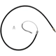 Purchase Top-Quality Rear Left Brake Cable by RAYBESTOS - BC92493 pa1