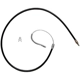 Purchase Top-Quality Rear Left Brake Cable by RAYBESTOS - BC92493 pa2
