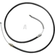 Purchase Top-Quality Rear Left Brake Cable by RAYBESTOS - BC92569 pa1