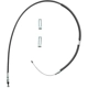 Purchase Top-Quality Rear Left Brake Cable by RAYBESTOS - BC96167 pa2